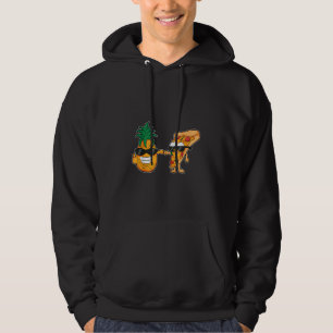 Pineapple Hawaiian Pizza Friends Forever Cool Food Hoodie