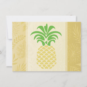 Pineapple Hearts Thank you Cards