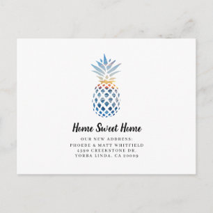 Pineapple Home Sweet Home Moving Announcement 