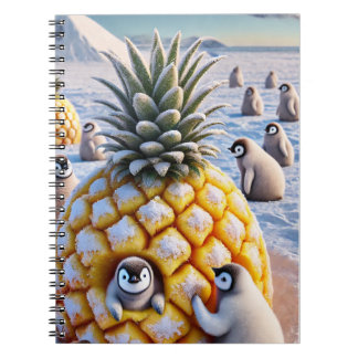 Pineapple House and Penguin Notebook