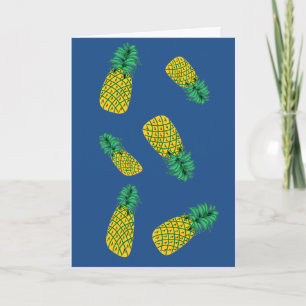 Pineapple Humorous Birthday Card