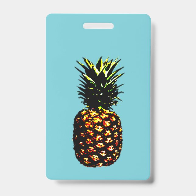 Pineapple ID Badge (Front)