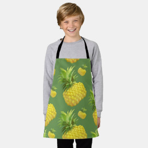 Pineapple Illustration Apron