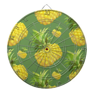 Pineapple Illustration Dartboard