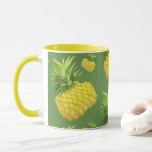 Pineapple Illustration Mug