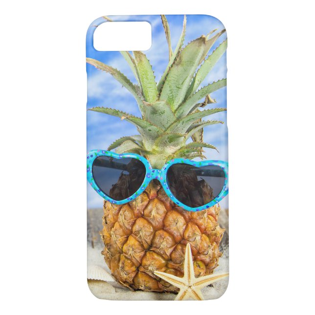 pineapple in sunglasses Case-Mate iPhone case (Back)