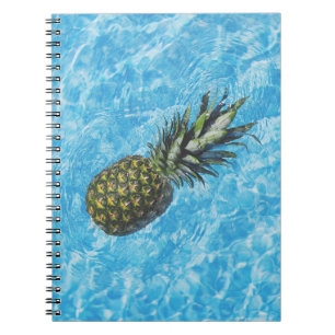 Pineapple in water notebook