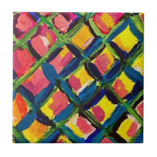 Pineapple Inspired Decorative Tile