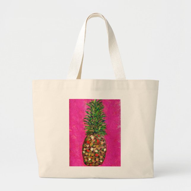 Pineapple Jumbo Tote (Front)