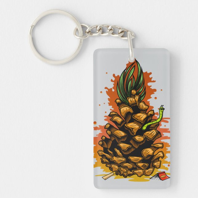 PineApple Key Ring (Front)