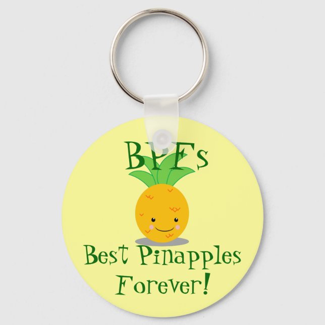 Pineapple Key Ring (Front)