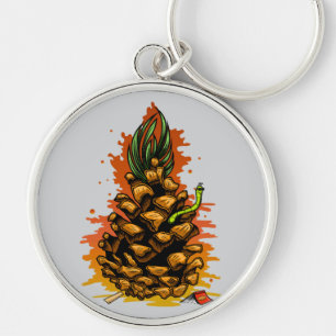 PineApple Key Ring