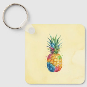 Pineapple Key Ring