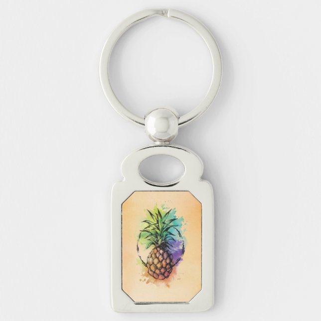 Pineapple Key Ring (Front)