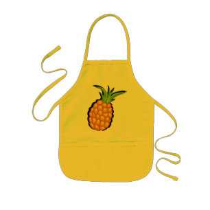 pineapple kids apron