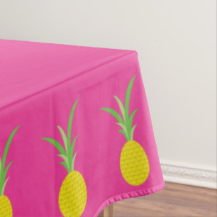 Pineapple Kids Birthday Party Tablecloth