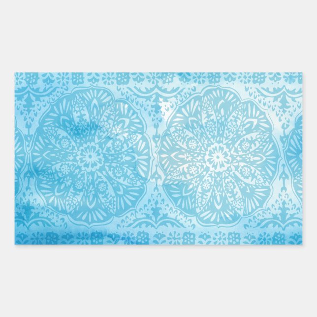 Pineapple Life III Rectangular Sticker (Front)