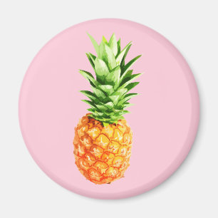 Pineapple Magnet, pink version, summer Magnet