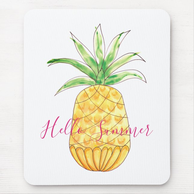 Pineapple  mouse mat (Front)