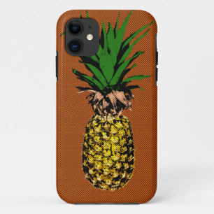 Pineapple Newsprint iPhone 11 Case
