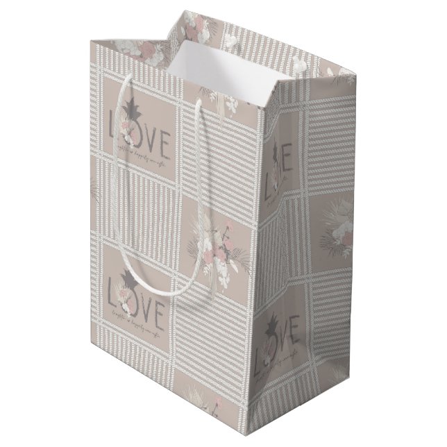 Pineapple of Her Eye, Tropical Romance Gift Bag (Back Angled)