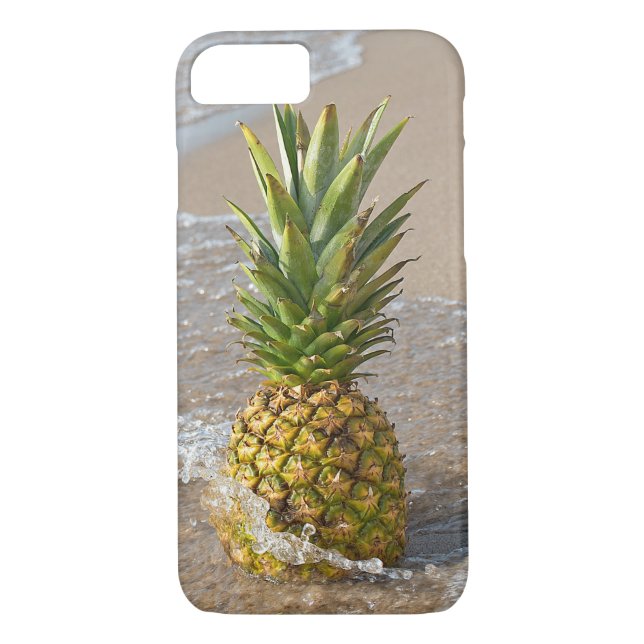 pineapple on beach Case-Mate iPhone case (Back)