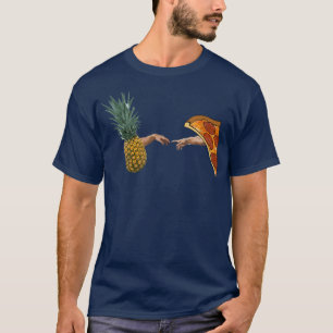 Pineapple on Pizza Creation of a Masterpiece Funny T-Shirt