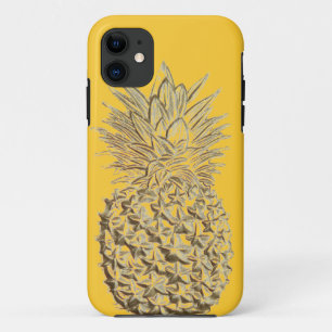 Pineapple on Yellow Gold iPhone 11 Case