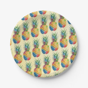 Pineapple Paper Plate