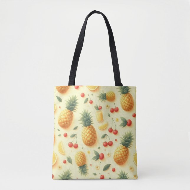 Pineapple Parade Tote Bag (Front)