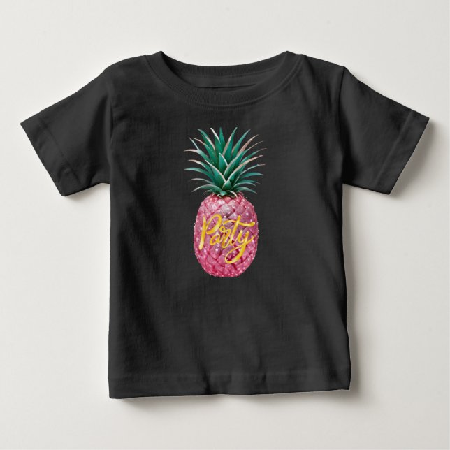 Pineapple Party Baby T-Shirt (Front)