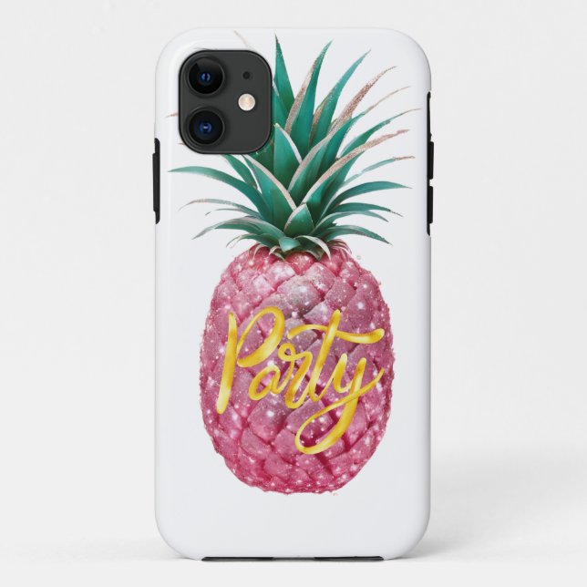PINEAPPLE PARTY iPhone Case (Back)
