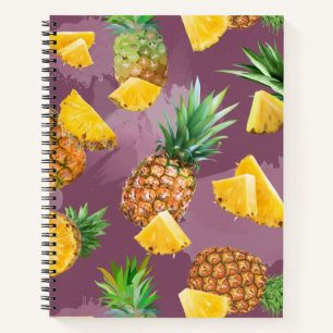 Pineapple Pattern 3 Notebook