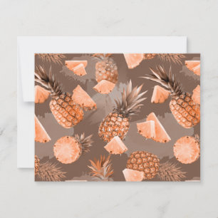 Pineapple Pattern 4 Card