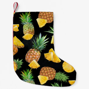 Pineapple Pattern 8 Small Christmas Stocking