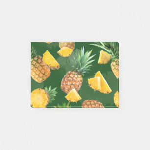 Pineapple Pattern 9 Post-it Notes