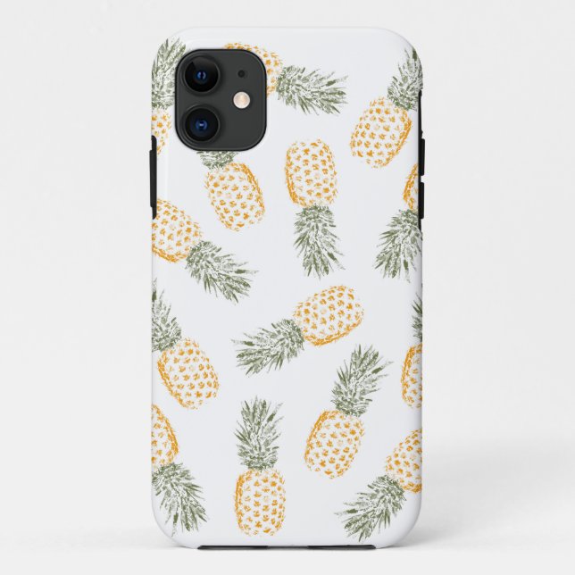 Pineapple Pattern Case-Mate iPhone Case (Back)