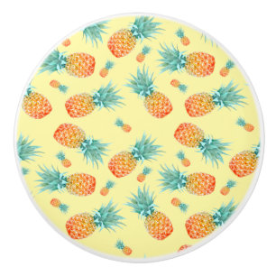 Pineapple Pattern Ceramic Knob