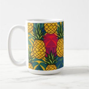 Pineapple Pattern Coffee Mug