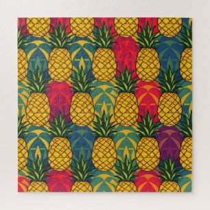 Pineapple Pattern Jigsaw Puzzle