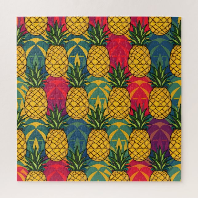 Pineapple Pattern  Jigsaw Puzzle (Vertical)