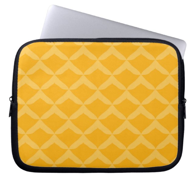 Pineapple Pattern Laptop Sleeve (Front)