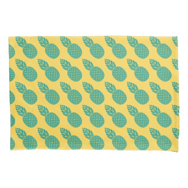 Pineapple Pattern Pillowcase (Front-Left)