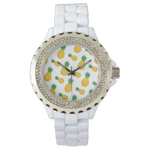 Pineapple Pattern Print  Watch