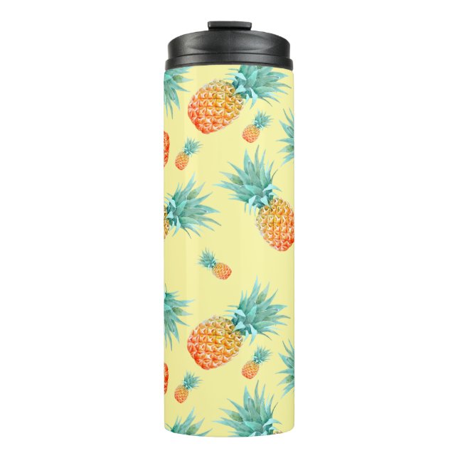 Pineapple Pattern Thermal Tumbler (Front)