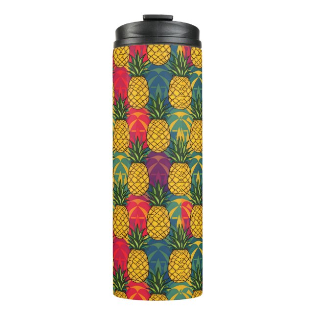 Pineapple Pattern  Thermal Tumbler (Front)