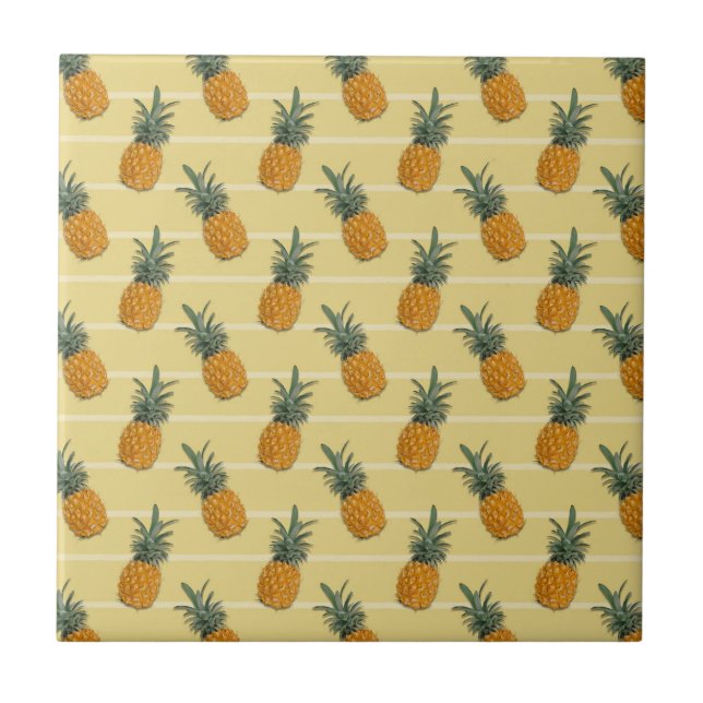 Pineapple Pattern Tile (Front)