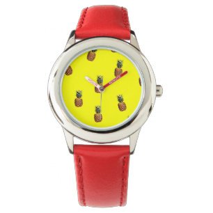 Pineapple Pattern Watch