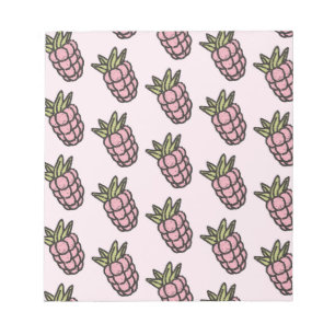 Pineapple Pattern Y2K Retro Funky Notepad