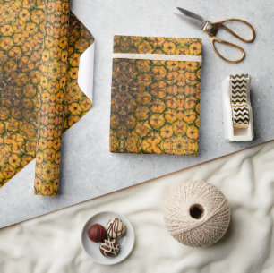 Pineapple Peel Texture Wrapping Paper